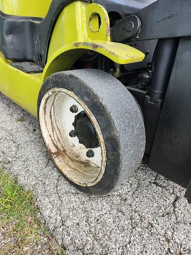 Used 2014 LP Gas Clark C25CL Cushion Tire 4 Wheel Sit Down (Indoor Warehouse)