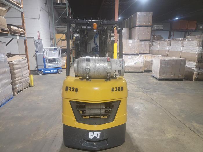 Used 2017 LP Gas Cat 2C5000 Cushion Tire 4 Wheel Sit Down (Indoor Warehouse)