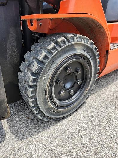 Used 2007 LP Gas Toyota 7FGKU40 Pneumatic Tire 4 Wheel Sit Down