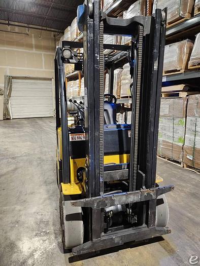 Used 2014 LP Gas Yale GLC050VXNDSE086 Cushion Tire 4 Wheel Sit Down (Indoor Warehouse)