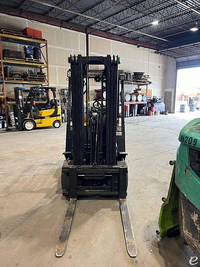 Used 1998 LP Gas Yale GLC050TGNUAE Cushion Tire 4 Wheel Sit Down (Indoor Warehouse)