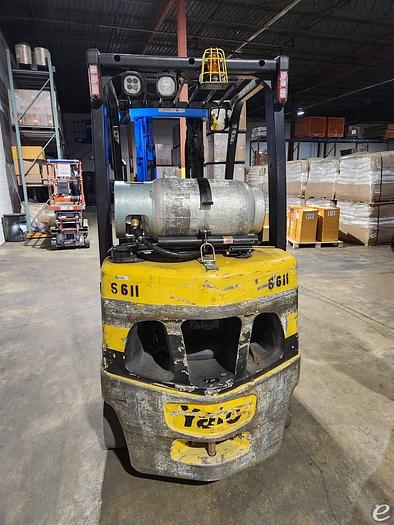 Used 2014 LP Gas Yale GLC050VXNDSE086 Cushion Tire 4 Wheel Sit Down (Indoor Warehouse)