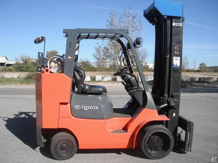 Used 2006 LP Gas Toyota 7FGCU45-BCS Cushion Tire 4 Wheel Sit Down (Indoor Warehouse)