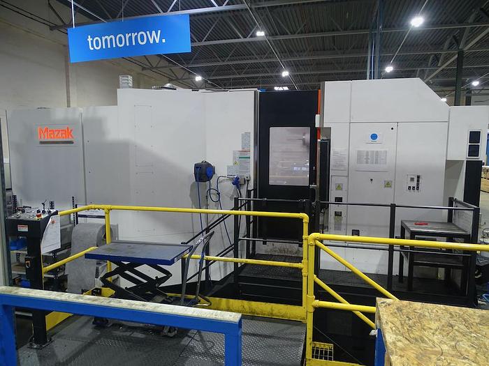 Used 2016 Mazak 3 x HMC Nexus 10800-Il with a Palletech 24