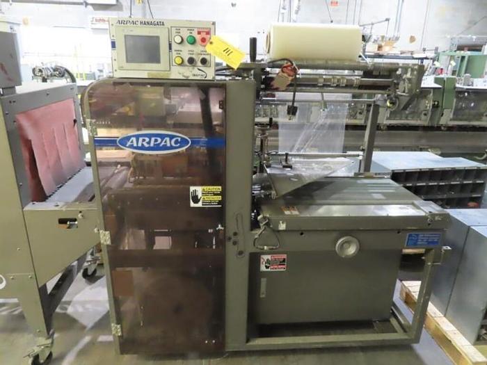 Used ARPAC MODEL L-18 PACKAGING MACHINE WITH HEAT TUNNEL