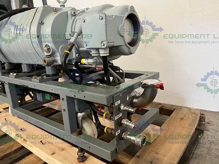 Used Alcatel  ADP 81 MD Dry Pump w/ Controller and Custom Electrical Wiring