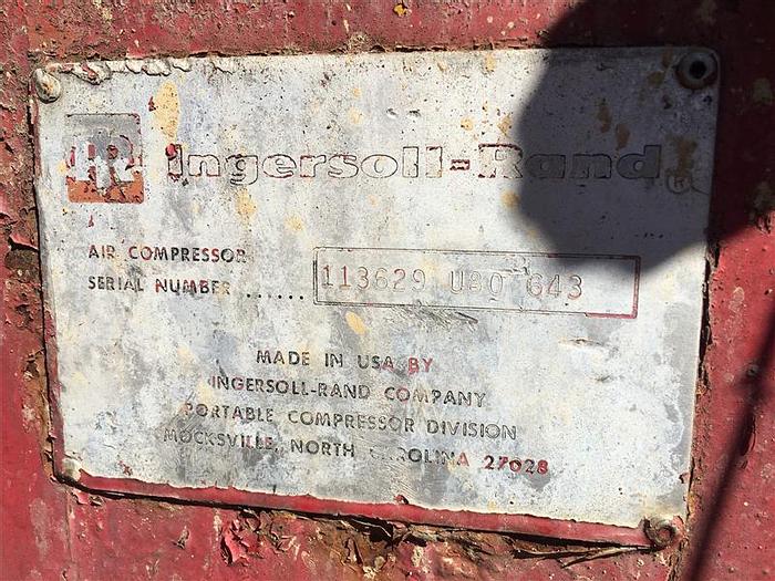 Used 1980 Ingersoll-Rand 900cfm / 300psi Air Compressor