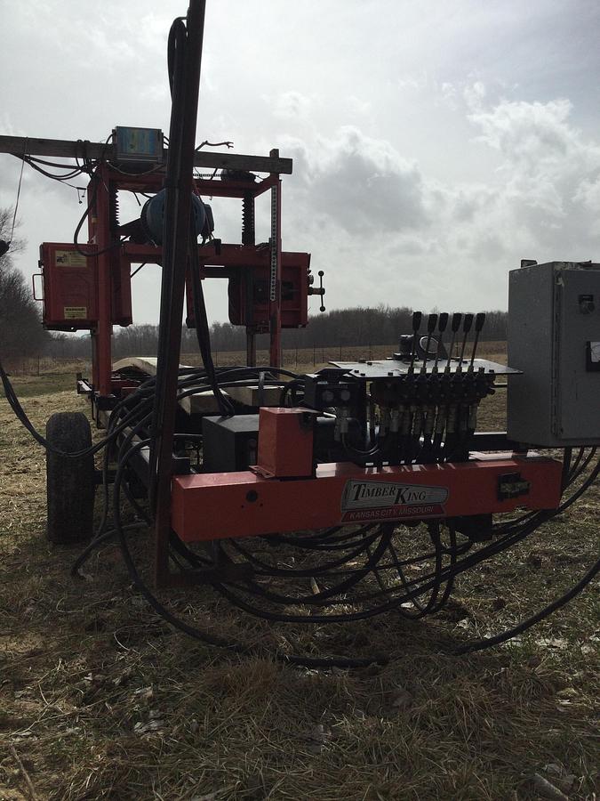 Used Timber King B20 Bandmill, Edger, 30KW Genset