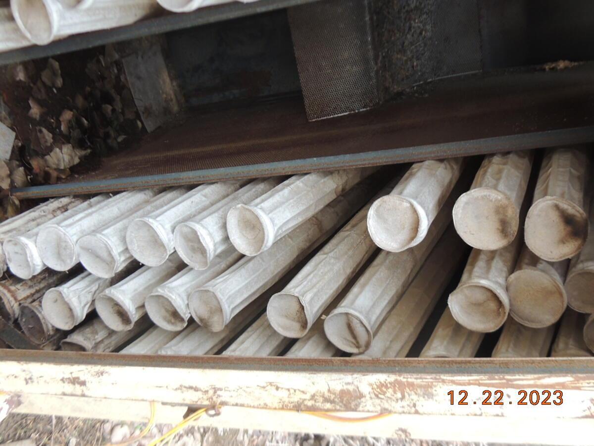 Used bag house system