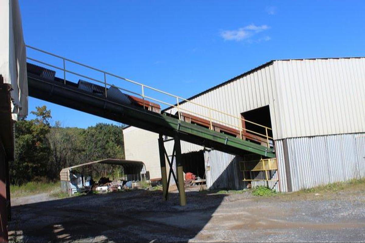 Used Waste belt Conveyor