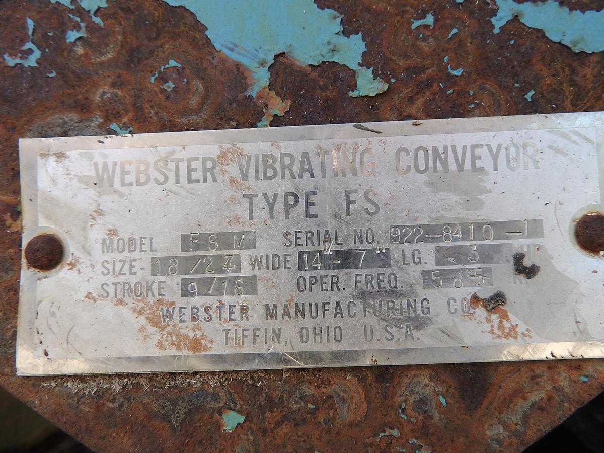 Used Vibrating Conveyor