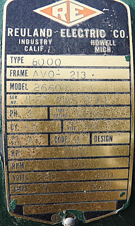 Used Chipper Knife Sharpener