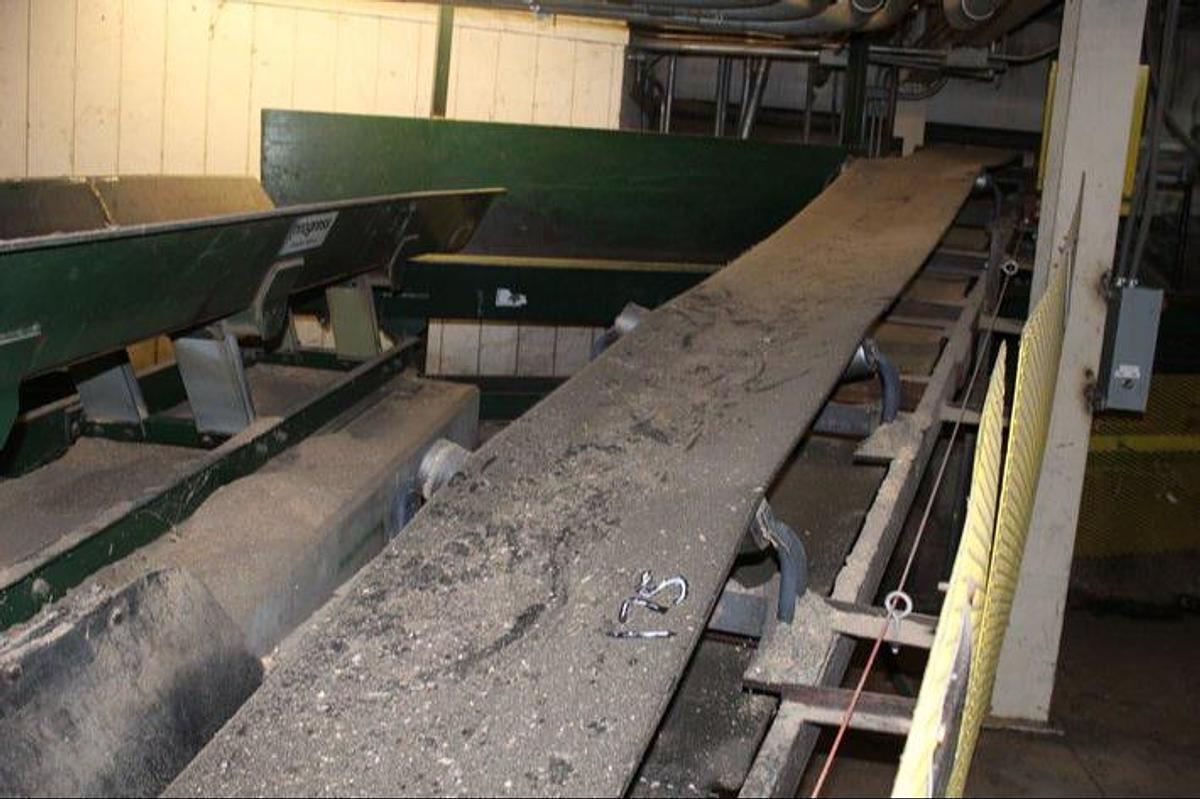 Used Waste Belt Conveyor
