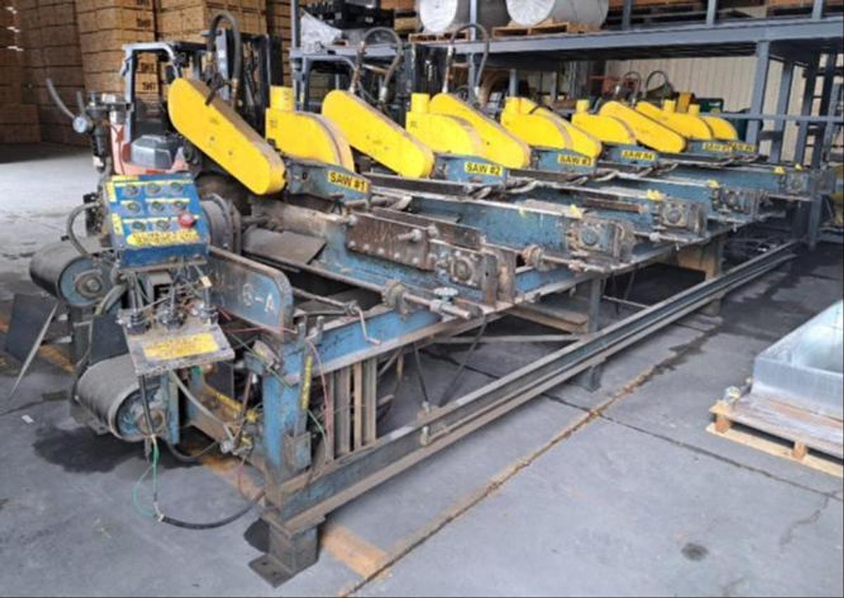 Used Multi Head Trim Saw
