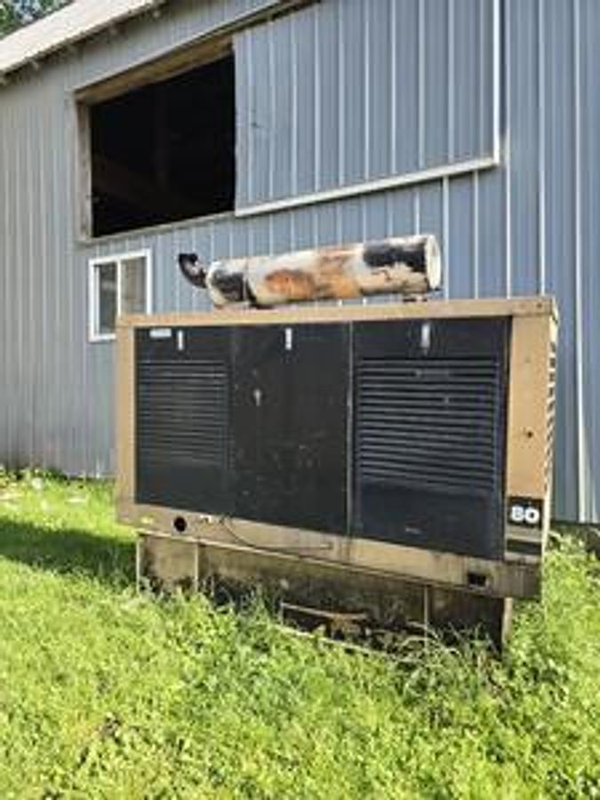 Used 80 KW John Deere Genset