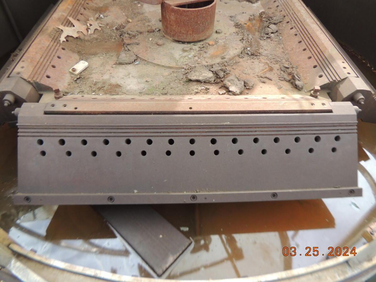 Used Chipper knife sharpener