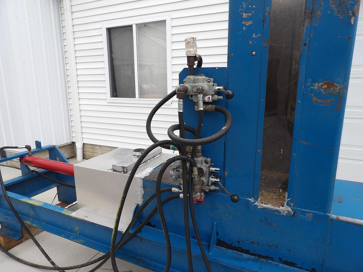 Used Shaving Baler-Bagger