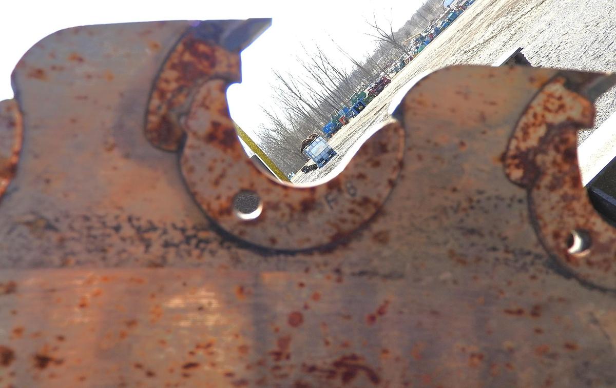 Used Circle Saw Husk