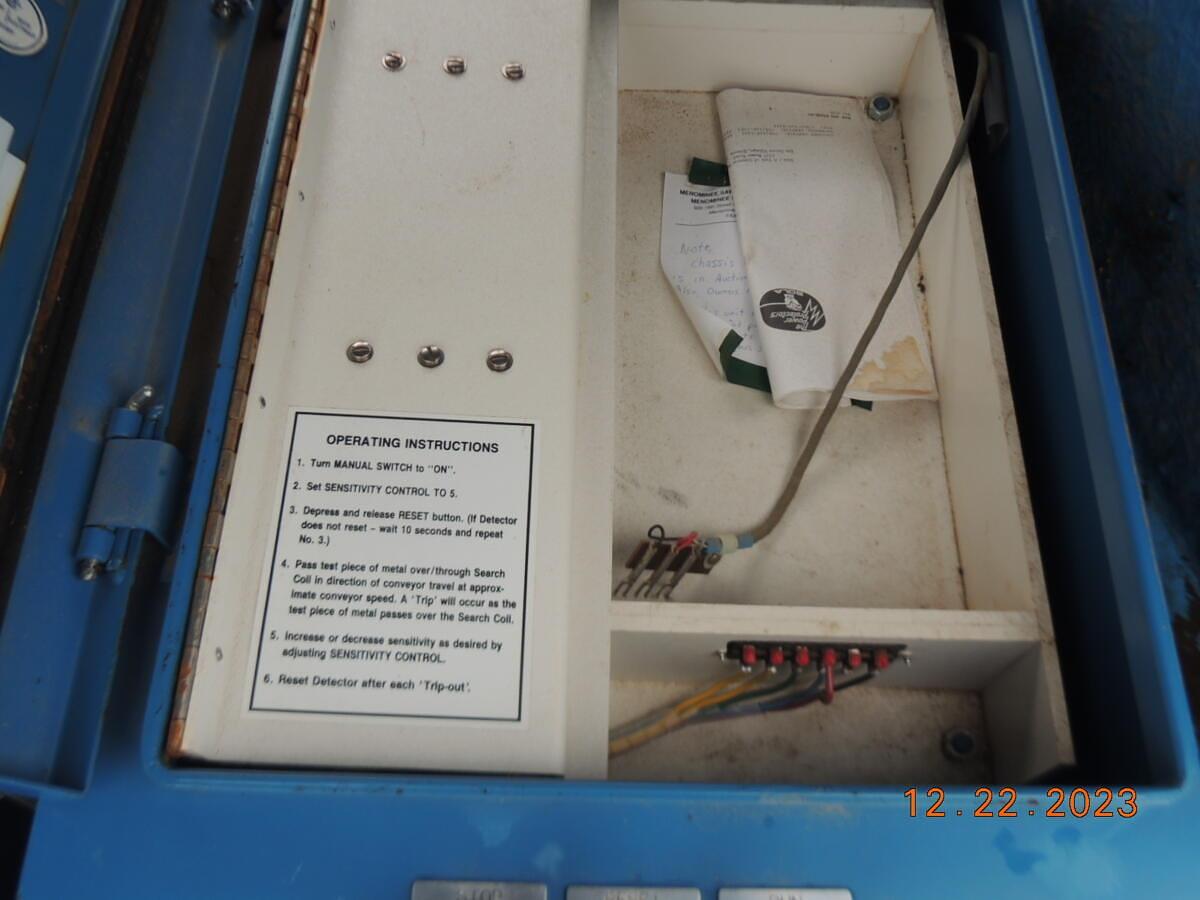 Used metal detector
