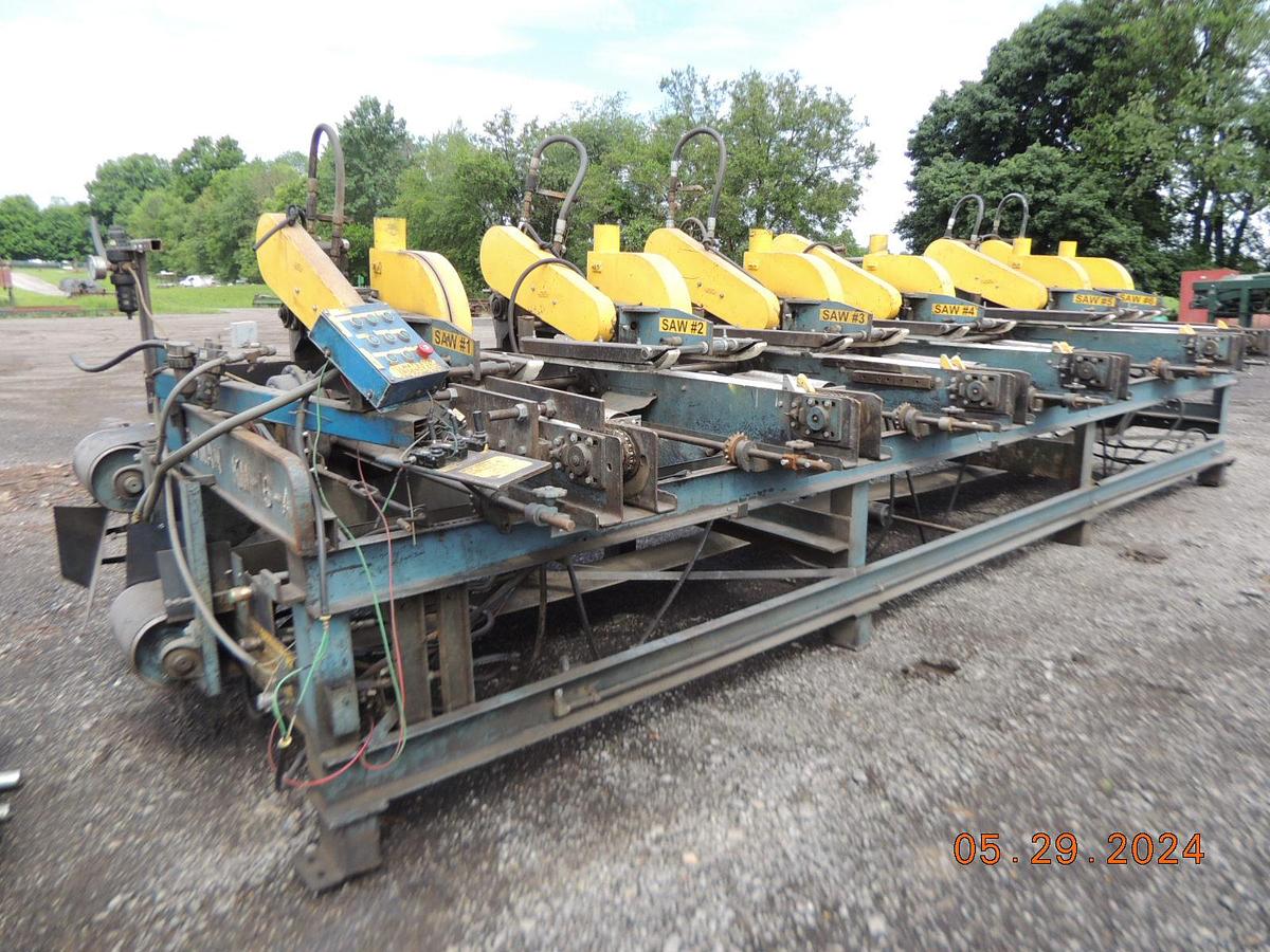 Used Multi Head Trim Saw