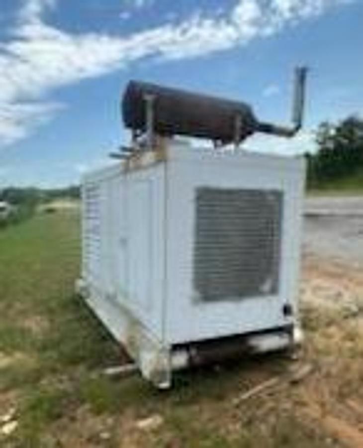 Used 150 KW Cummins Diesel Enclosed Generator