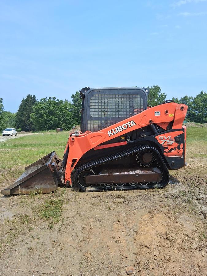 Used 2012 SVL-75 Kubota Track Loader