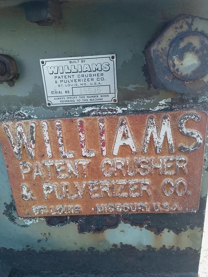 Used Williams Hammer Mill