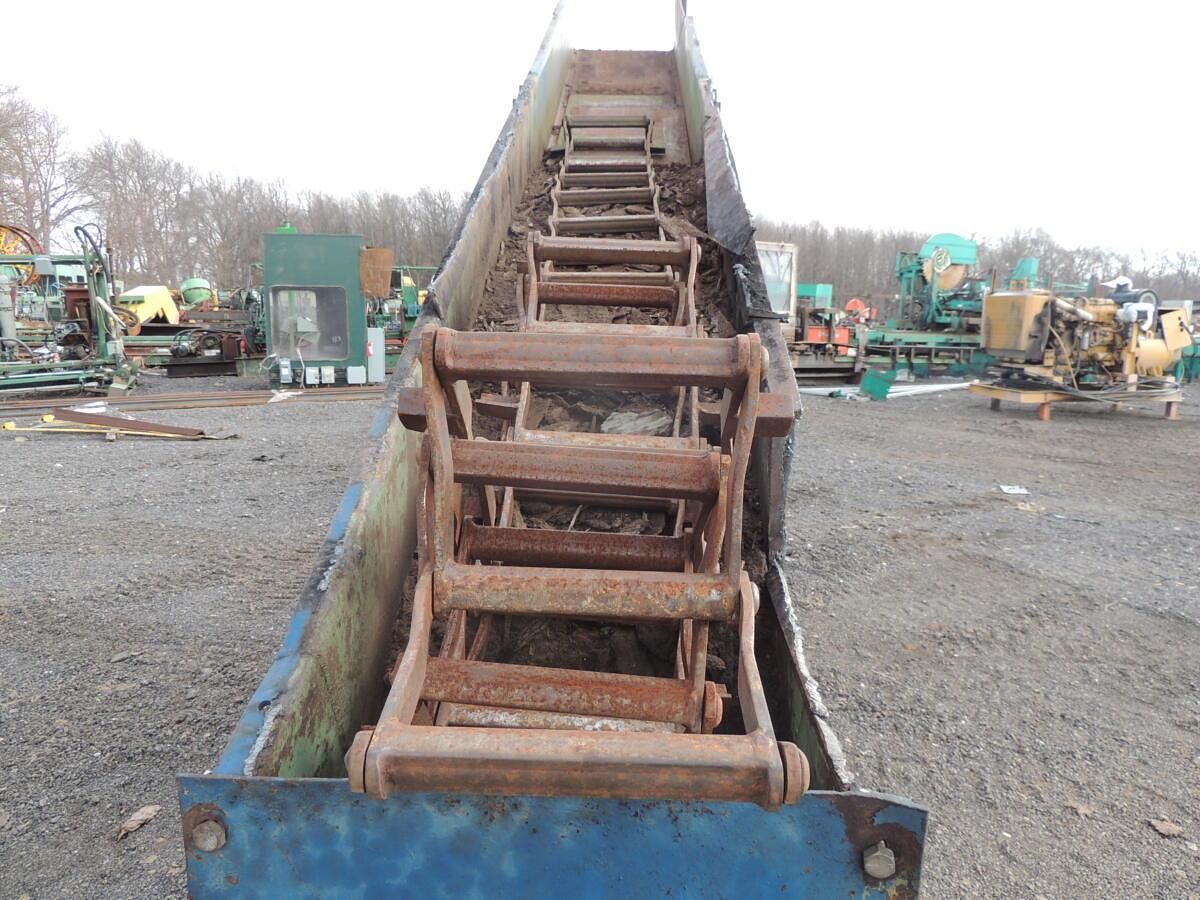 Used waste conveyor