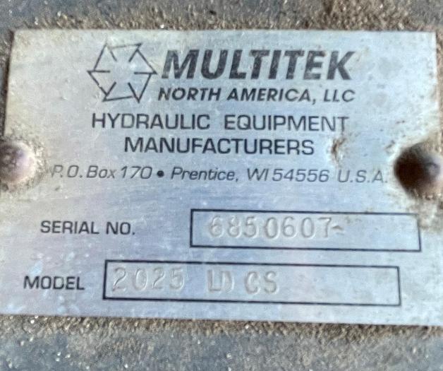 Used Complete Multitek Firewood Processing Operation