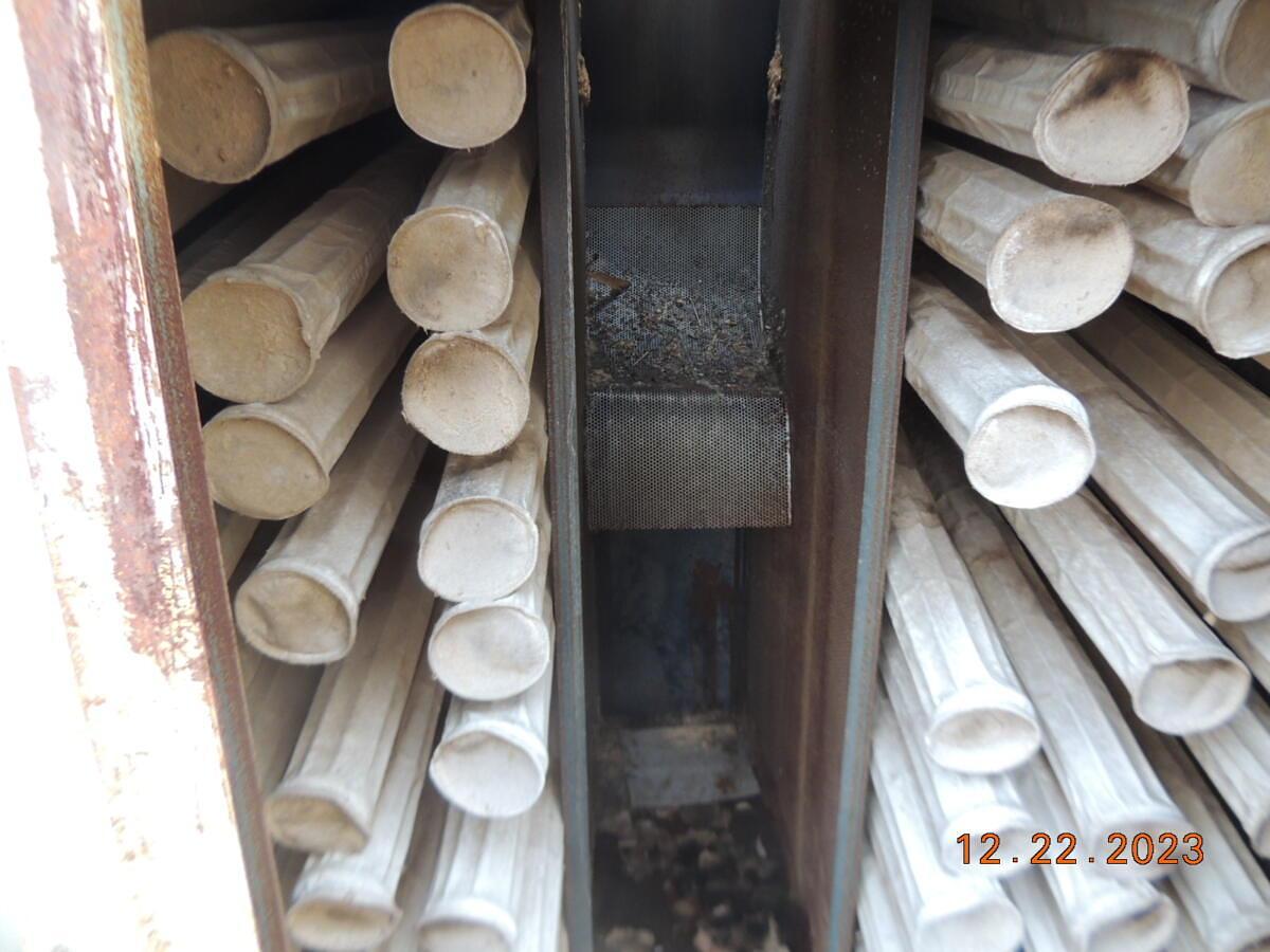 Used bag house system