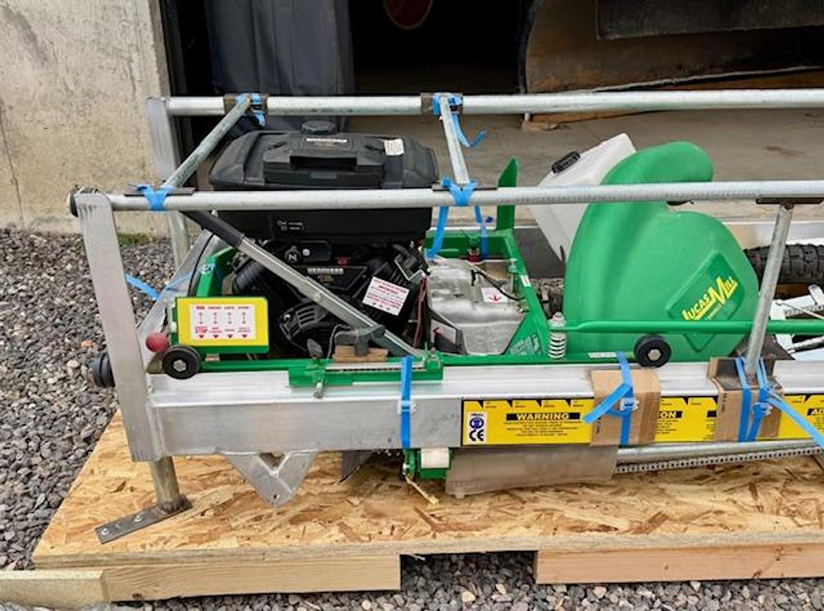 Used New Lucas Circular Swing-Blade Mill