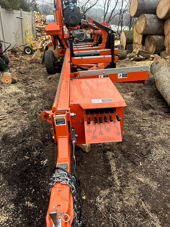 Used LT40 Wide Wood-Mizer portable Bandmill