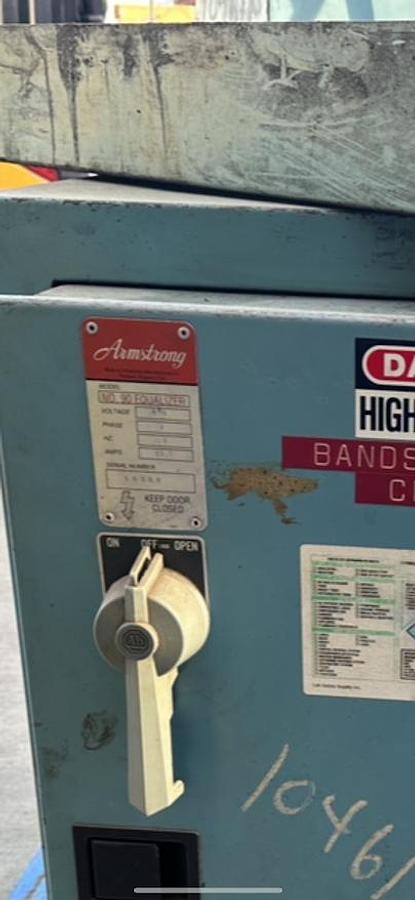 Used Armstrong Band Saw Sharpener