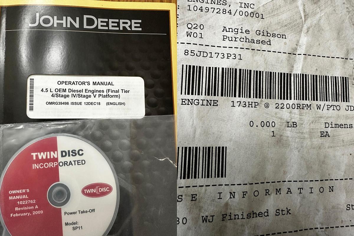 John Deere 4045 Power Unit