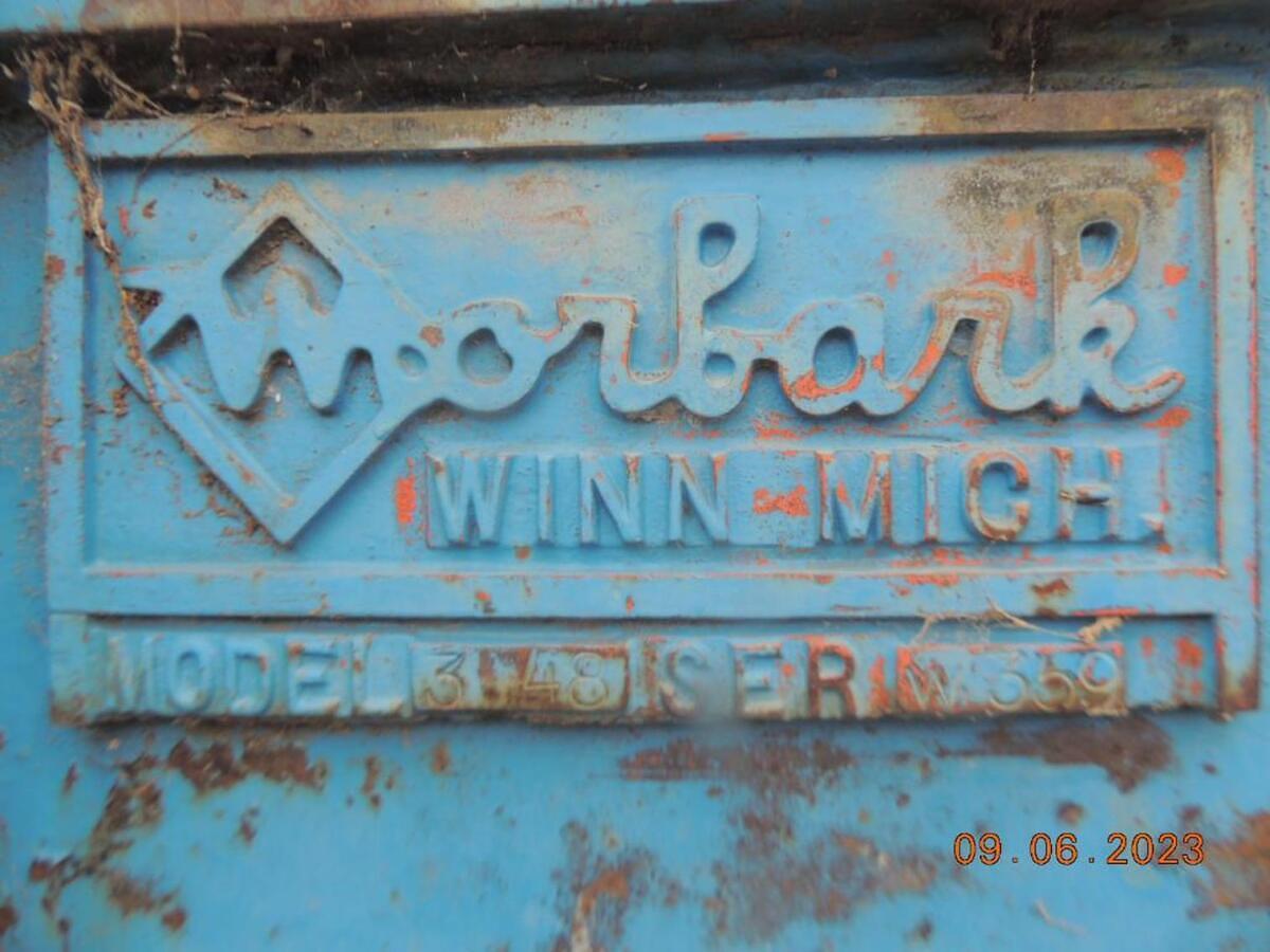 Used Morbark chipper system