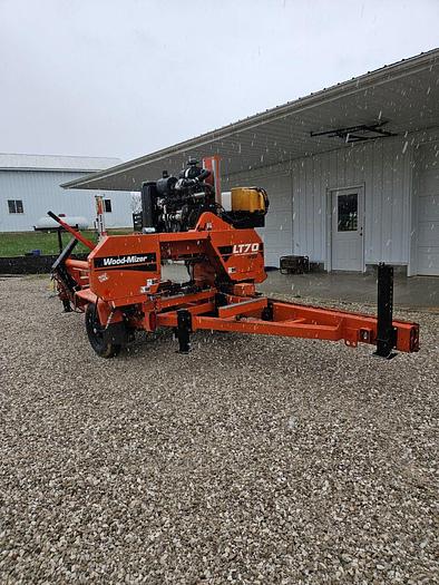 Used Wood-Mizer LT70 Super Wide Hydraulic Portable Band Mill