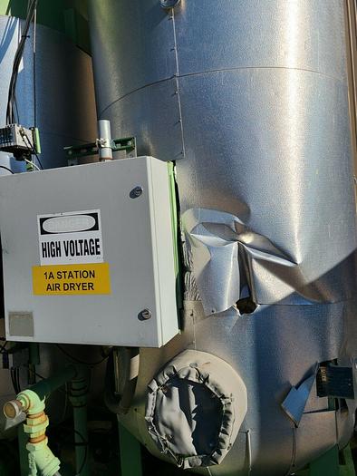 Refurbished Desiccant air Dryer Sullair 4300 cfm Heated Blower purge Twin Tower