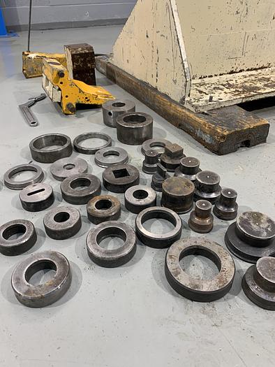 Used GEKA PUMA 50 ton. 750mm throat punch