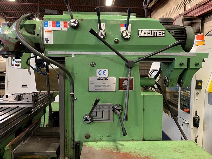 Used 14" X 59", ACCUTEC, UNIVERSAL MILLING MACHINE