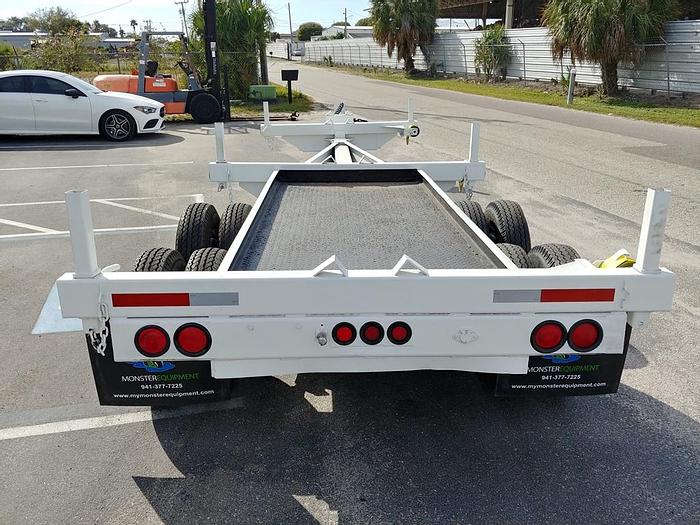 Used 2005 C F S Welding TA EB Extendable Pole Trailer - 47037