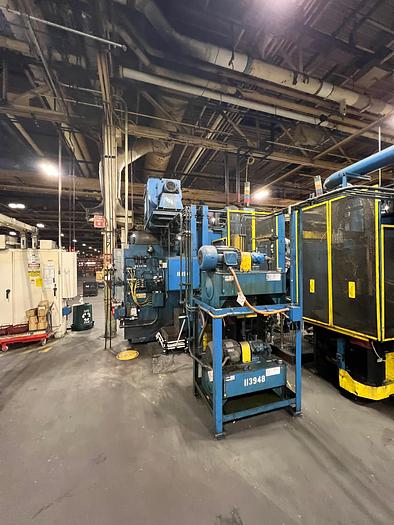 Used NEW BRITAIN MODEL 66 TWIN SPINDLE VERTICAL TURNING CENTER