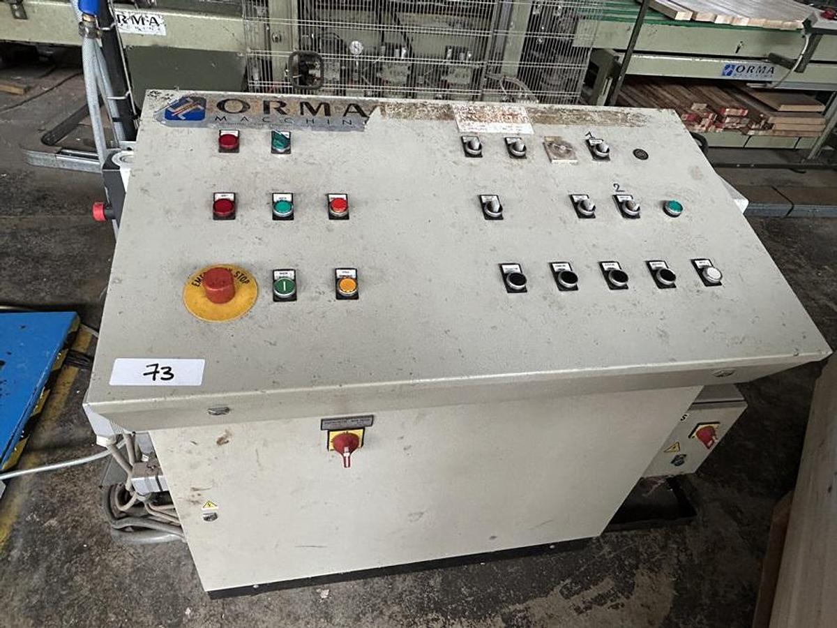 Used Presse à panneauter ORMA LS/R25/13 + Encolleuse SC2R-300