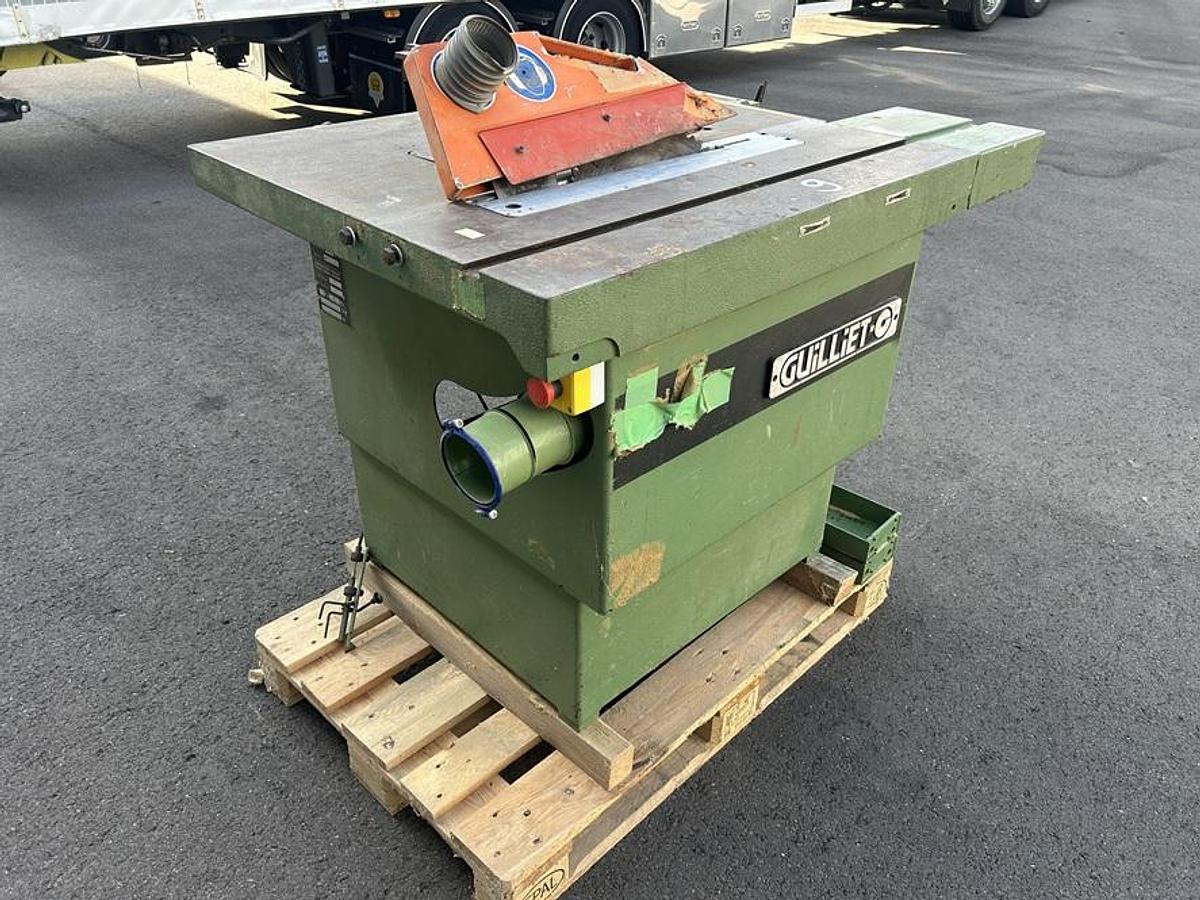 Used Scie circulaire inclinable Guilliet
