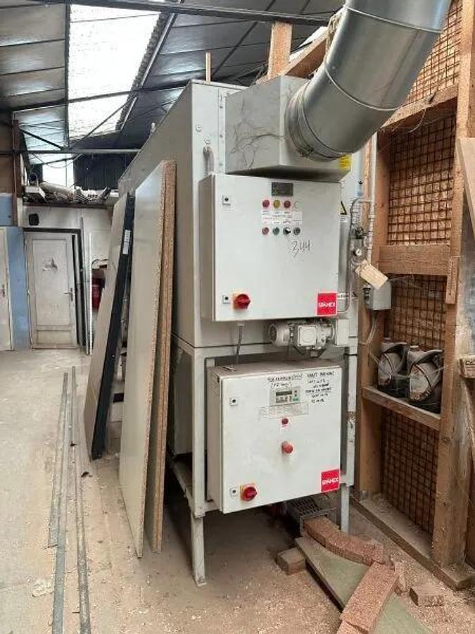 Used Filtration + presse à briquettes SPANEX SHB 40K2