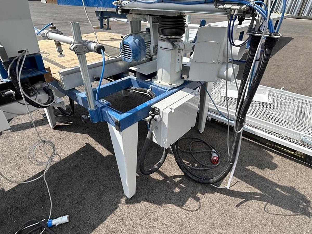 Used Scie radiale OMGA 1350/7 + Buttée FP6700DX