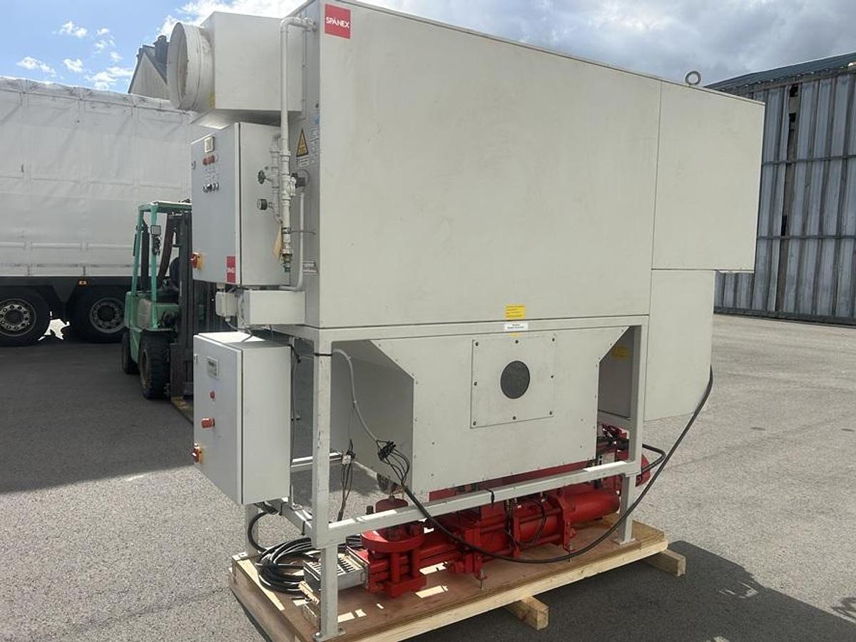 Used Filtration + presse à briquettes SPANEX SHB 40K2
