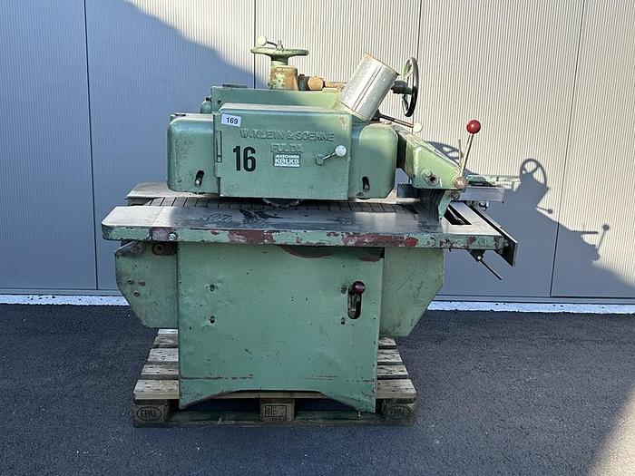 Used Scie monolame W.KLEIN-SOEHNE