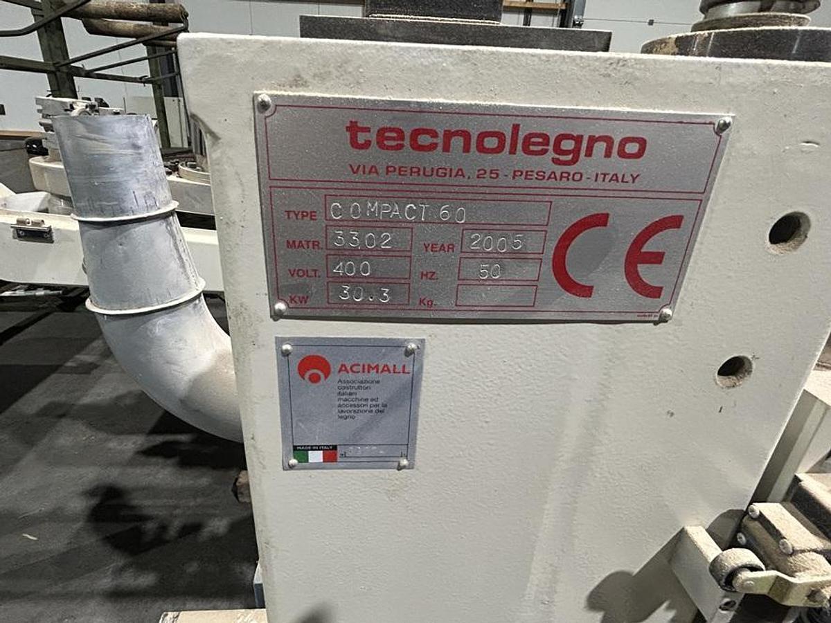 Used Ponceuse de chants Tecnolegno Compact 60