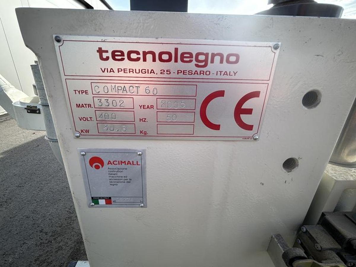 Used Ponceuse de chants Tecnolegno Compact 60