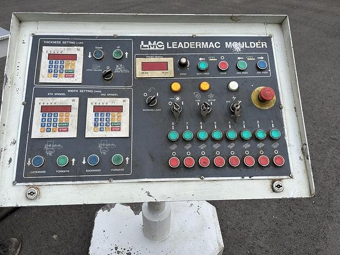 Used Moulurière Leadermac Speedmac 826 + Empileur Sheitek